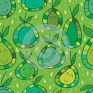 Pamelo seamless pattern