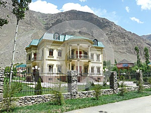 The Pamir Botanical garden in Khorog, Tajikistan