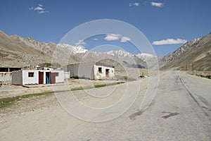 Pamir Highway in Tadjikistan