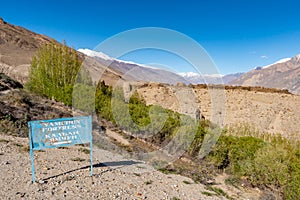 Pamir Highway Yamchun Fort 80