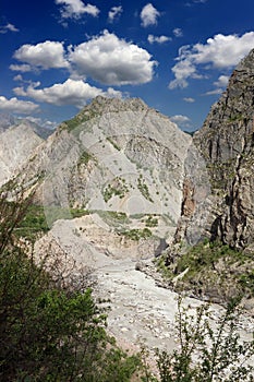 Pamir mountains, old Pamir highway, Tajikistan