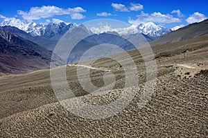 Pamir mountains, old Pamir highway, Tajikistan