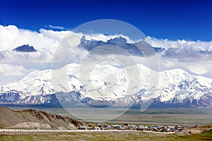 Pamir mountains, old Pamir highway, Tajikistan