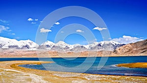 The pamir plateau in Xinjiang,China