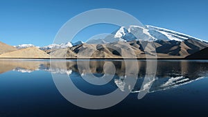 The pamir snow mountain