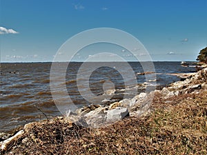 Pamlico Sound on the North Carolina Outer Banks