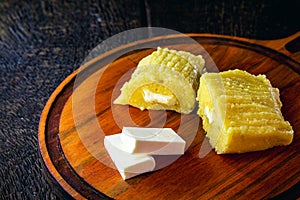 Pamonha is a Brazilian delicacy, common in the states of the Northeast and also in GoiÃ¡s, Mato Grosso, Minas Gerais, ParanÃ¡, SÃ£