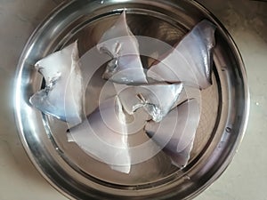 Pamplet fish - Ready for cooking of pamplet fish pieces