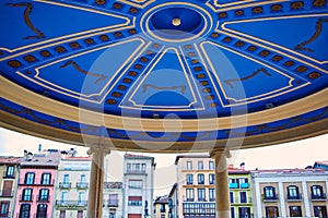 Pamplona Navarra Spain plaza del Castillo square photo