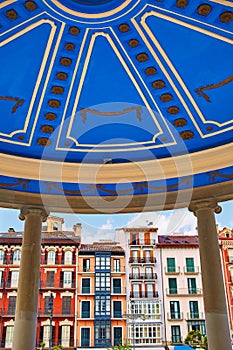 Pamplona Navarra Spain plaza del Castillo square photo