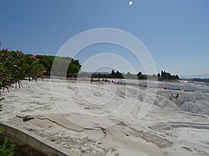 Pamukkale 2017, September. The world heritage site of UNESCO.