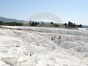 Pamukkale 2017, September. The world heritage site of UNESCO.