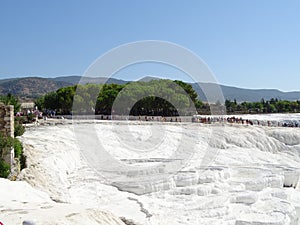 Pamukkale 2017, September. The world heritage site of UNESCO.