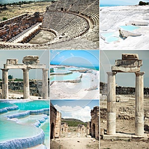 Pamukkale and Hierapolis ruins