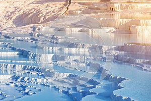 Pamukkale is the main natural wonder of Turkey and the Middle East.