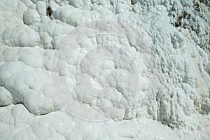 Pamukkale, natural pool with blue water, Turkey