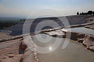 Pamukkale Terraces Sunburst