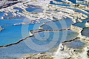 Pamukkale travertine terraces