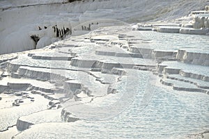 Pamukkale travertine terraces