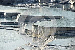 Pamukkale travertine terraces