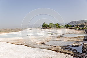 Pamukkale, Turkey. Travertine