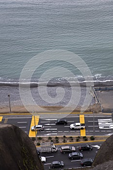 Pan-American Highway at Miraflores District, Lima