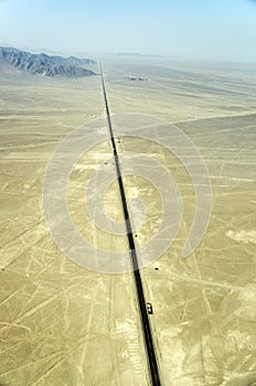 Pan-American Highway, Nazca, Peru