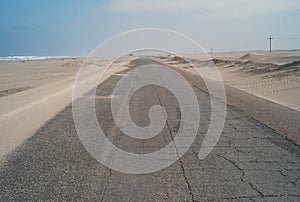 Pan American Highway South of Nazca, Peru