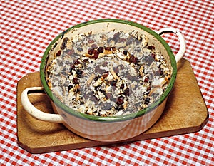 Pan Baked Poppy Seed Dumps Makos Guba Hungarian Traditional Dessert