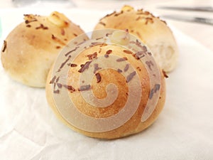 Pan de queso cheese bread roll photo