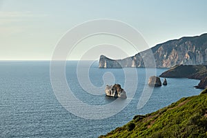 Pan di Zucchero faraglione, Masua, Sardinia, Italy