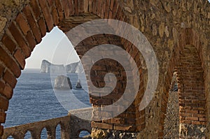 Pan di Zucchero from the ruins