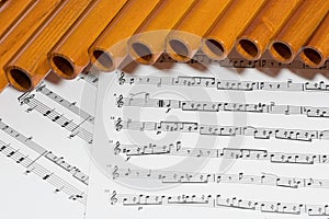 Pan Flute and Notes