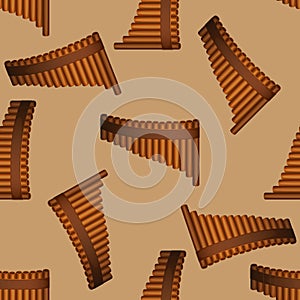 Pan flute pattern