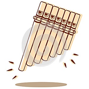 Pan Flute vector