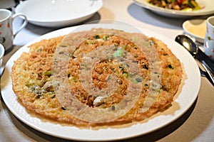 Pan Fried Oyster pancake