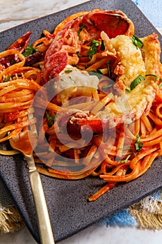 Italian Lobster Fra Diavolo photo