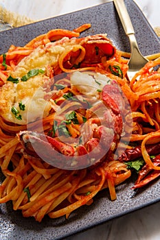 Italian Lobster Fra Diavolo photo