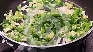 Pan fried vegetables