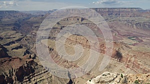 pan of grand canyon from lipan point