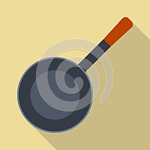 Pan icon, flat style