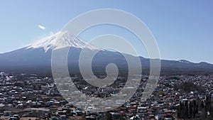 Pan of Mt Fuji, Japan