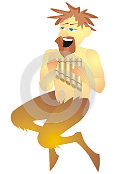 Pan, the mythological god