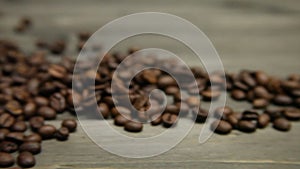 Pan over coffee beans to a fresh brewed cup of espresso