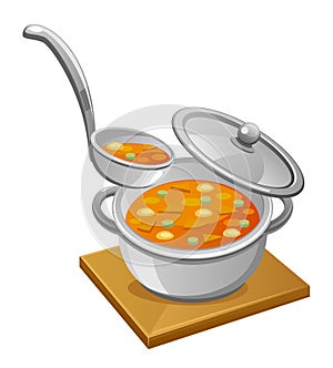 Pan of soup