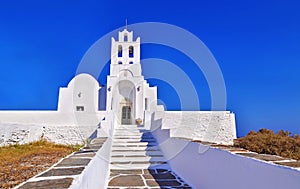 Panaghia Chrisopigi church Sifnos Greece
