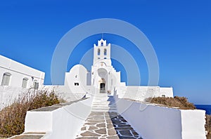 Panaghia Chrisopigi church Sifnos Greece