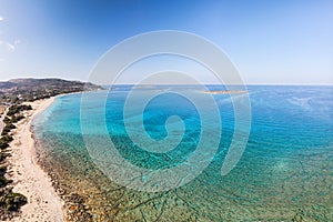 Panagia beach in Kato Nisi of Elafonisos, Greece