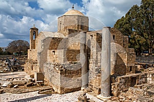 Panagia Chrysopolitissa Basilica in Paphos,Cyprus