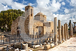 Panagia Chrysopolitissa Basilica in Paphos,Cyprus